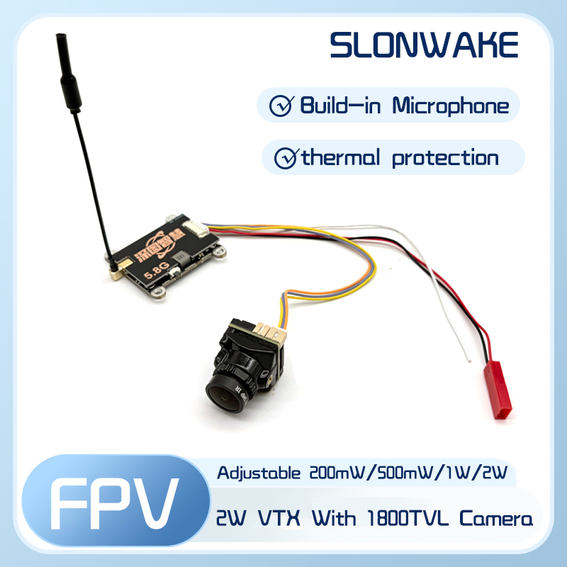 Drone With Camera - SLONWAKE 5.8G 56CH 2W transmitter VTX