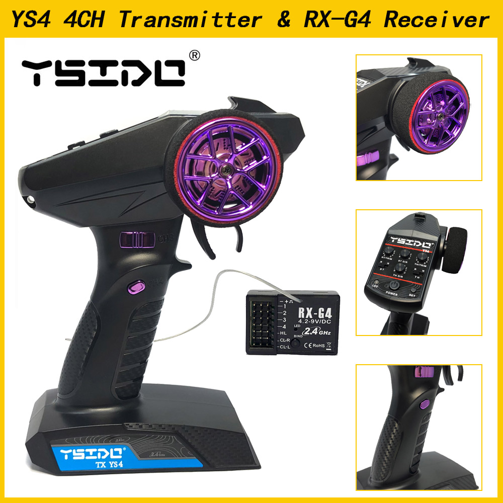 Radio Transmitter 2.4Ghz - YSIDO YS4 2.4GHz 4CH Radio System