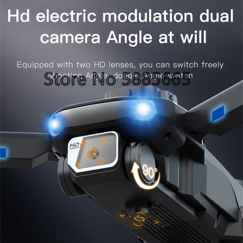 WIFI FPV 8K HD ESC Dual Camera - Drone Battery Charger recension och pris