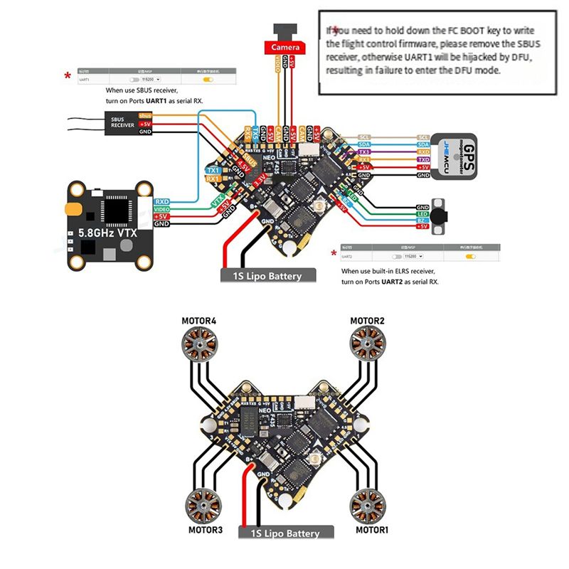 FBIL-F435 NEO 1S AIO Flight Co - 4 In 1 Esc recension och pris