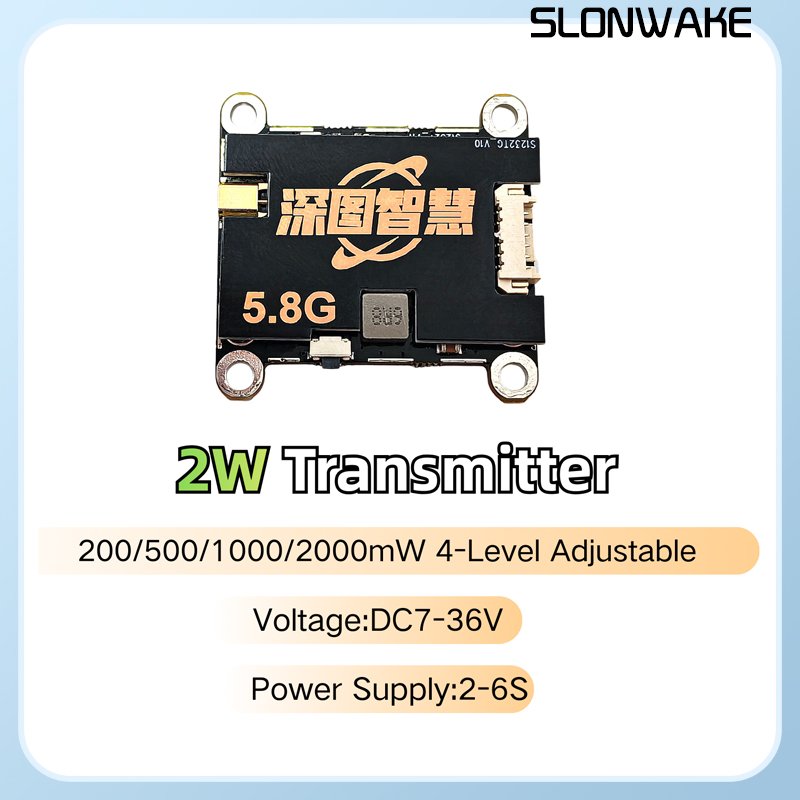 SLONWAKE 5.8G 56CH 2W transmit - Drone With Camera recension och pris