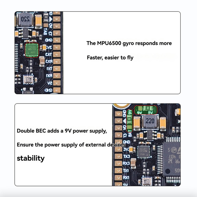 80A+F405/F722 STACK for 13inch - Flight Controller recension och pris