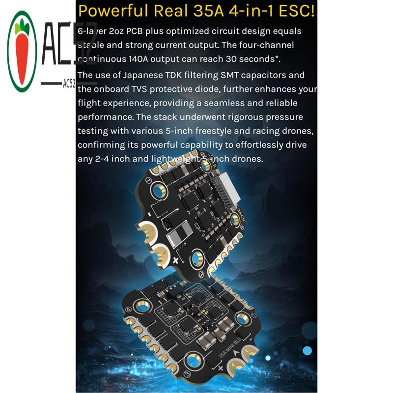 AC52-For Speedybee F405 Mini S - Betaflight Fc recension och pris