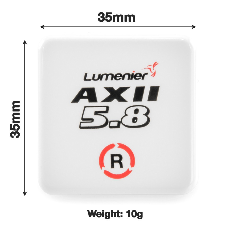 Lumenier AXII Patch Antenna 5. - Hd Zero Camera recension och pris