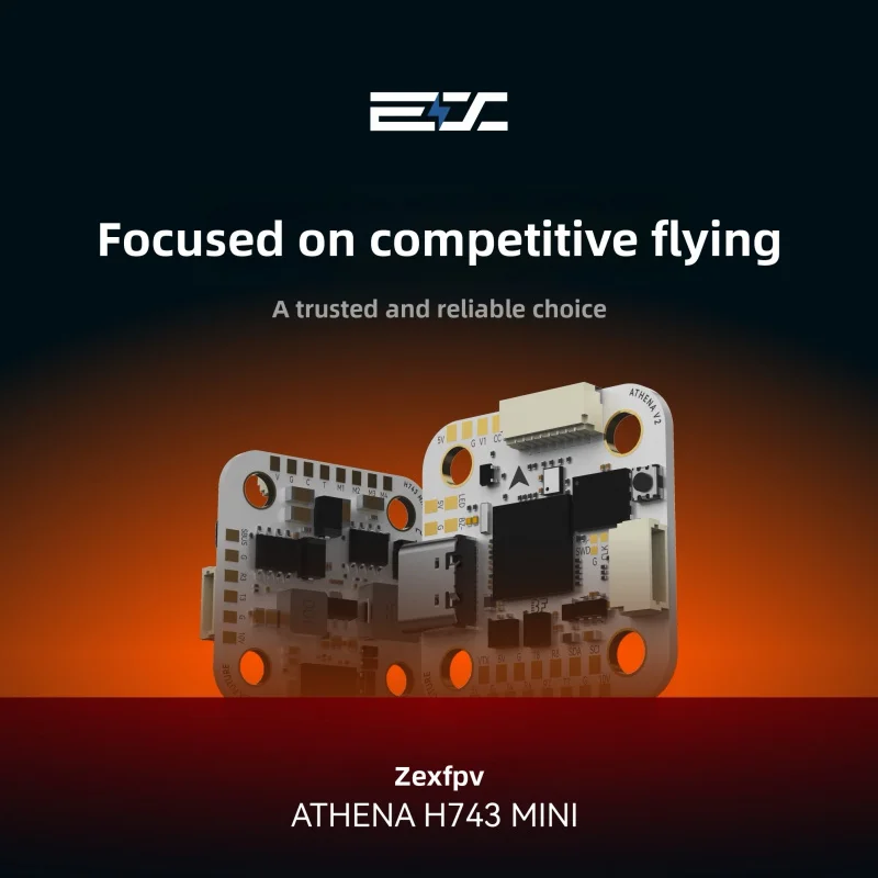 SkyDElZEX ATHENA H743 Mini Fli - Betaflight Fc recension och pris