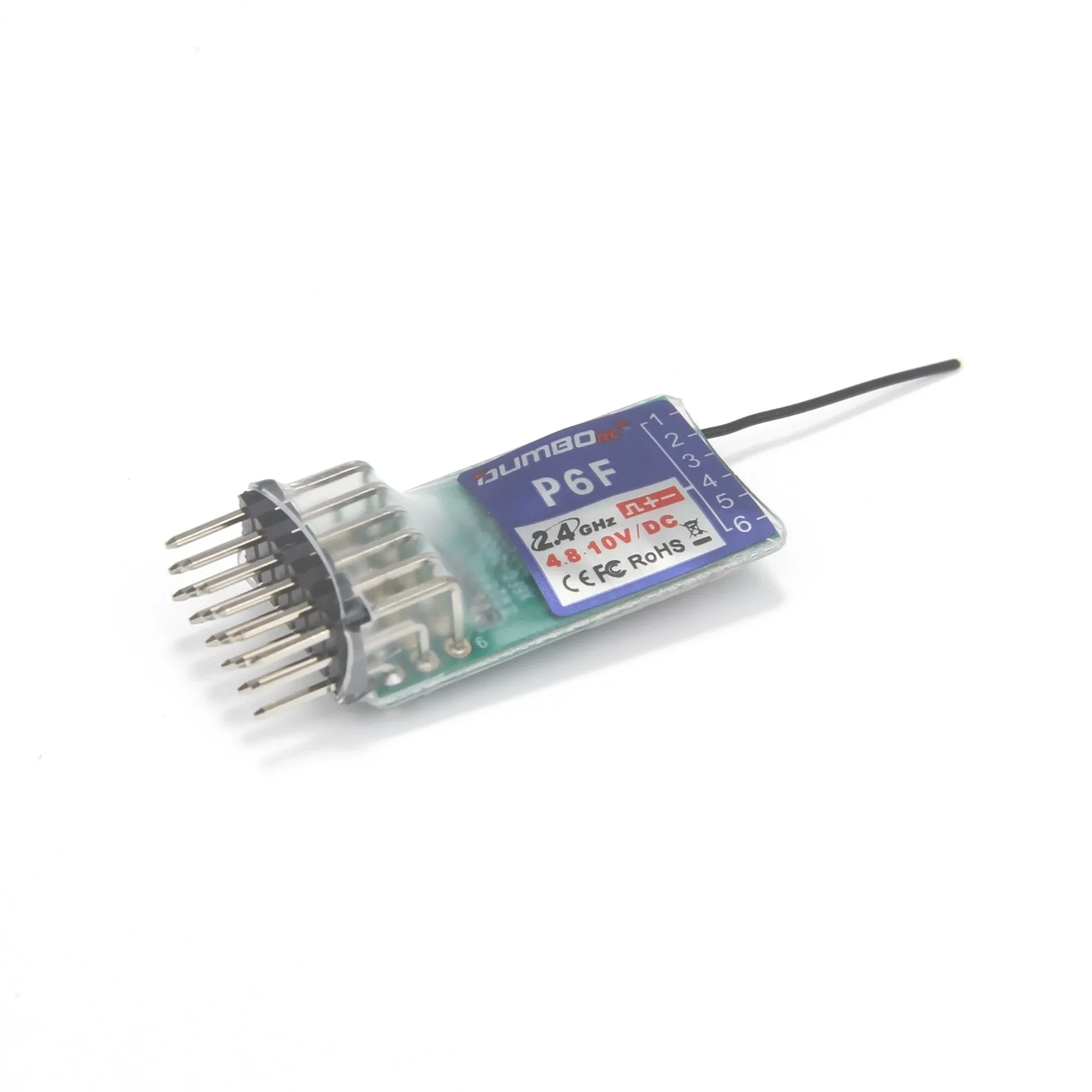 DUMBORC P6F Mini Receiver 6CH  - Radio Transmitter 2.4Ghz recension och pris