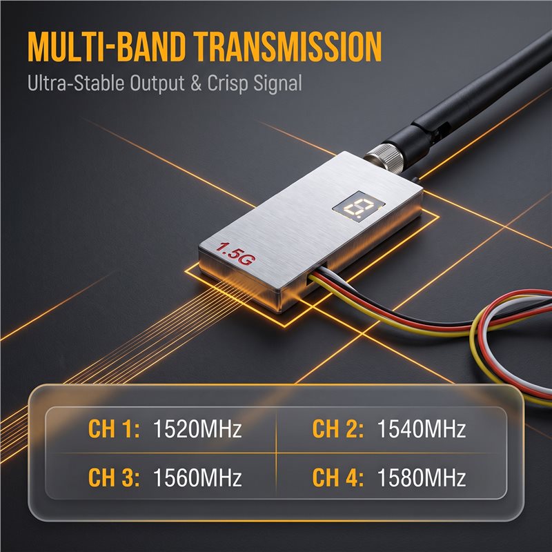 MACH-1.5G 2W FPV VTX+Antenna 1 - Drone Antenna recension och pris