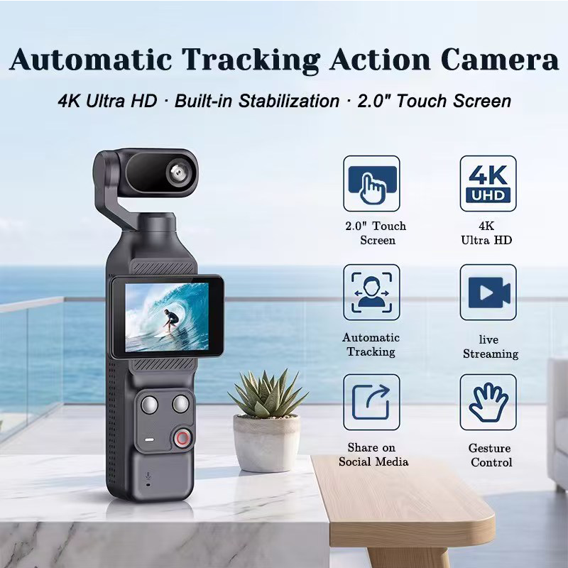 4K/1080P Gimbal Action Camera  - Runcam Camera recension och pris