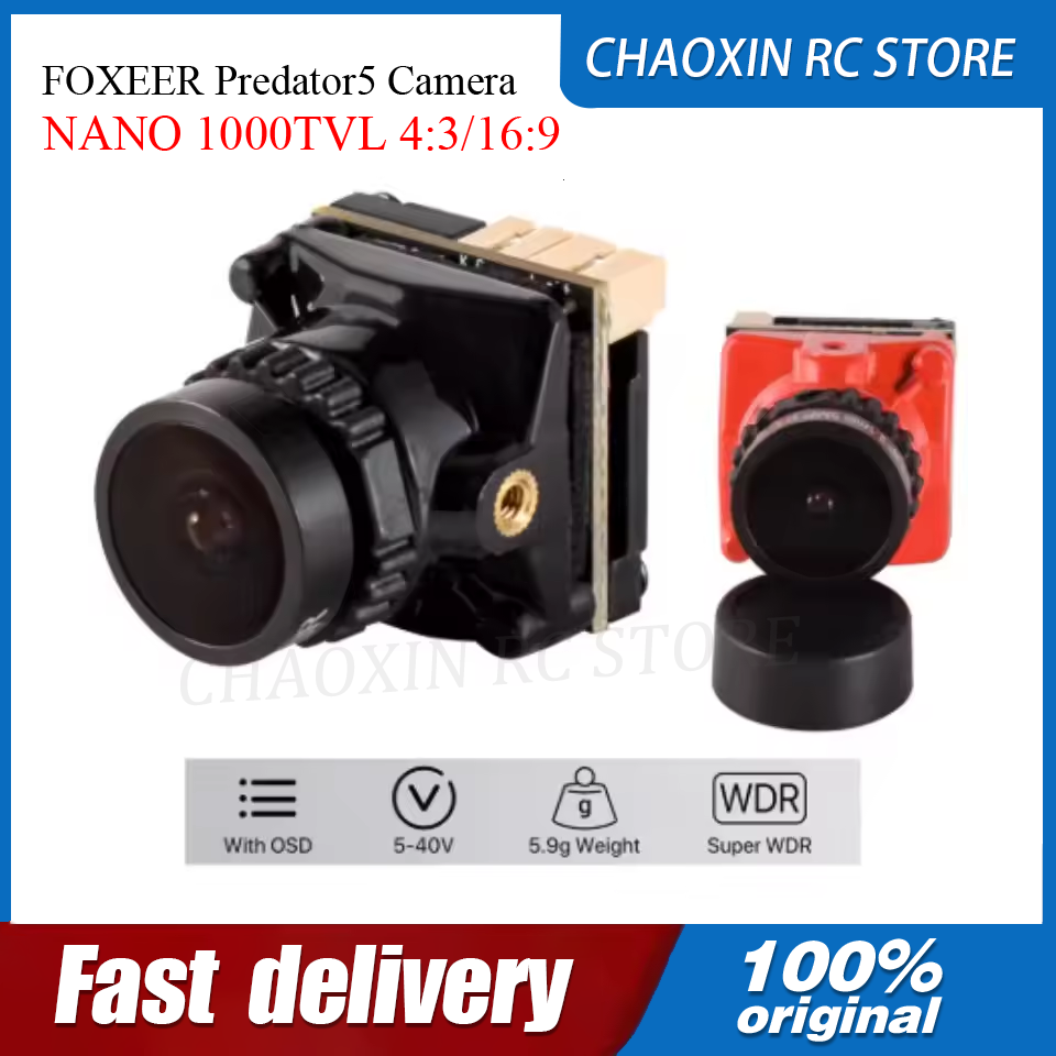 FOXEER Predator5 Camera NANO 1 - Drone With Camera recension och pris
