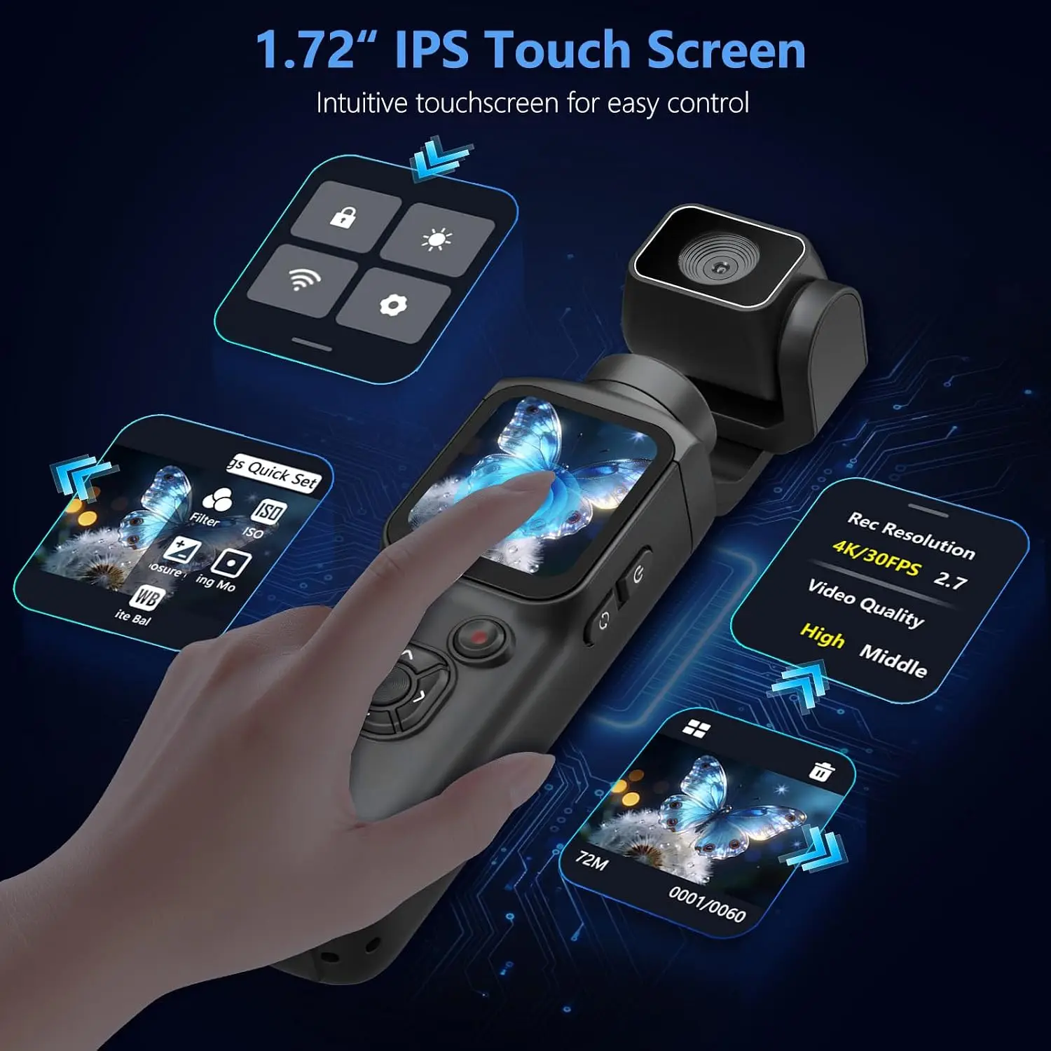 New 4K Action Camera 330° Face - Runcam Camera recension och pris