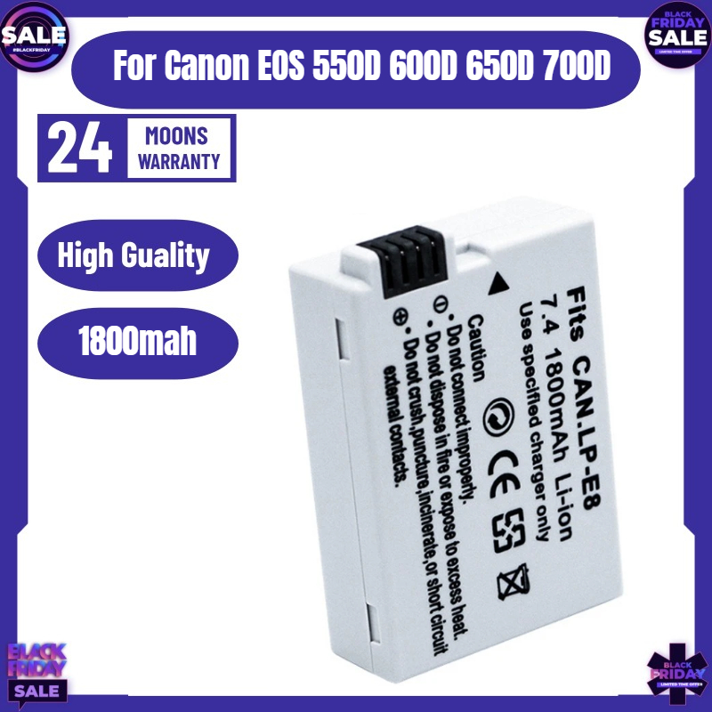 New LP-E8 Camera Battery for C - Drone With Camera recension och pris