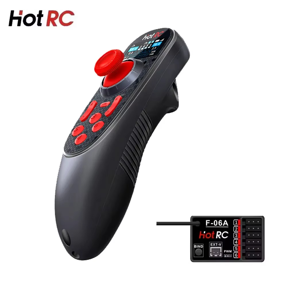 HOTRC Hotrc DS-650 DS 650 6CH  - Radio Transmitter 2.4Ghz recension och pris