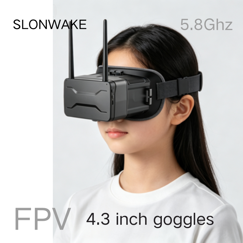 5.8G FPV Goggles 4.3 Inch 480* - Goggles Fpv recension och pris