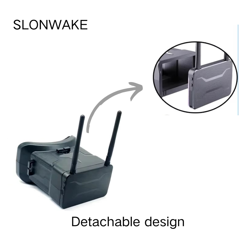 5.8G FPV Goggles 4.3 Inch 480* - Goggles Fpv recension och pris