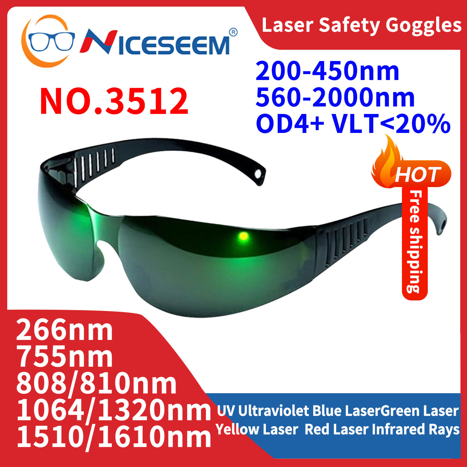 Lead Goggles Radiation Glasses - Goggles Fpv recension och pris