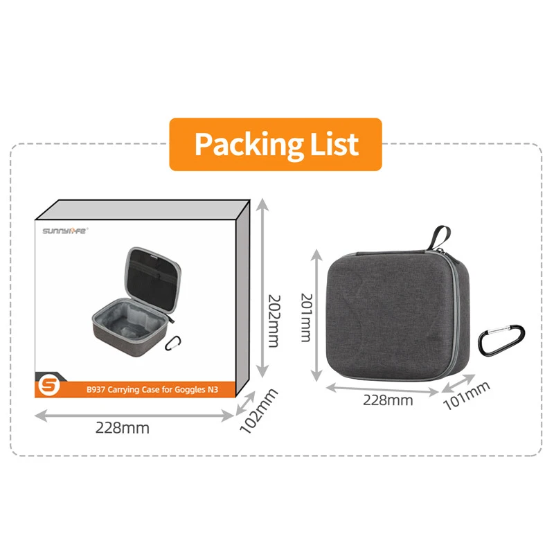 Hard Shell Carrying Case For D - Drone Goggles Dji recension och pris