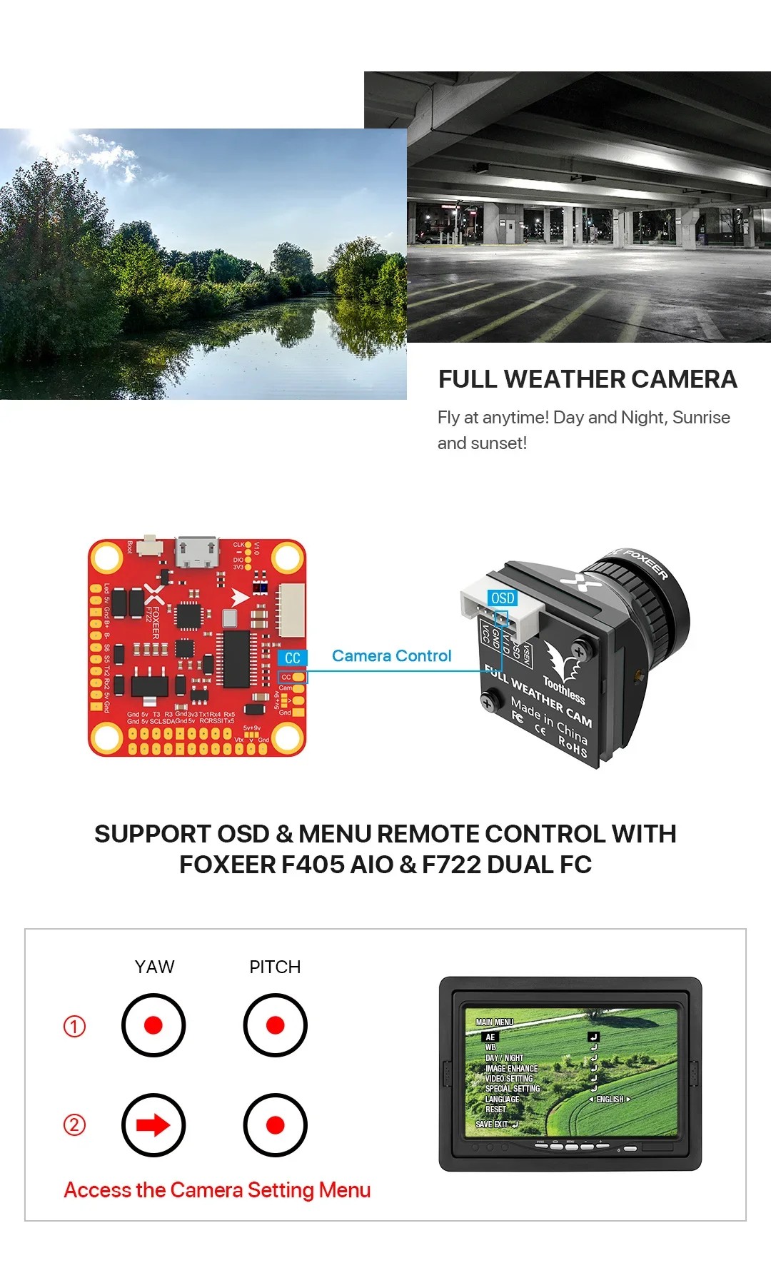 FOXEER Micro Toothless 2 FOV S - Analog Fpv Camera recension och pris
