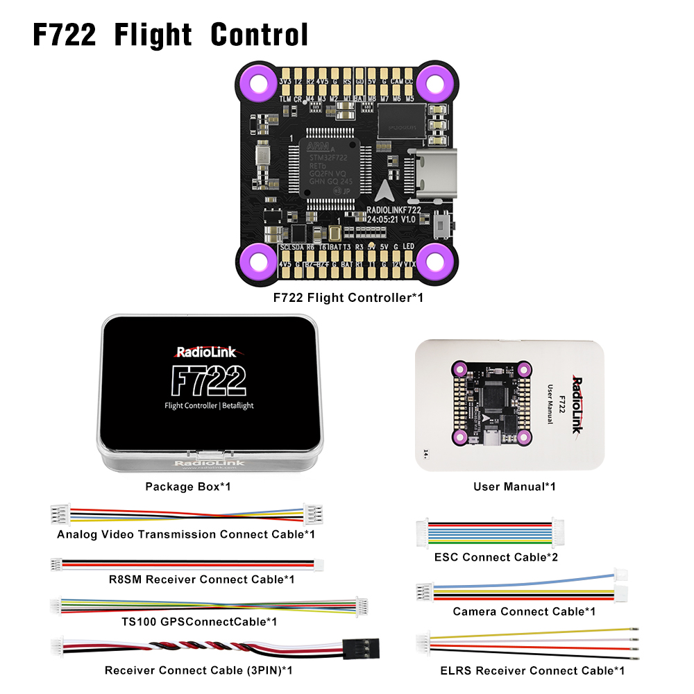 Radiolink F722 Flight Control  - F722 Flight Controller recension och pris