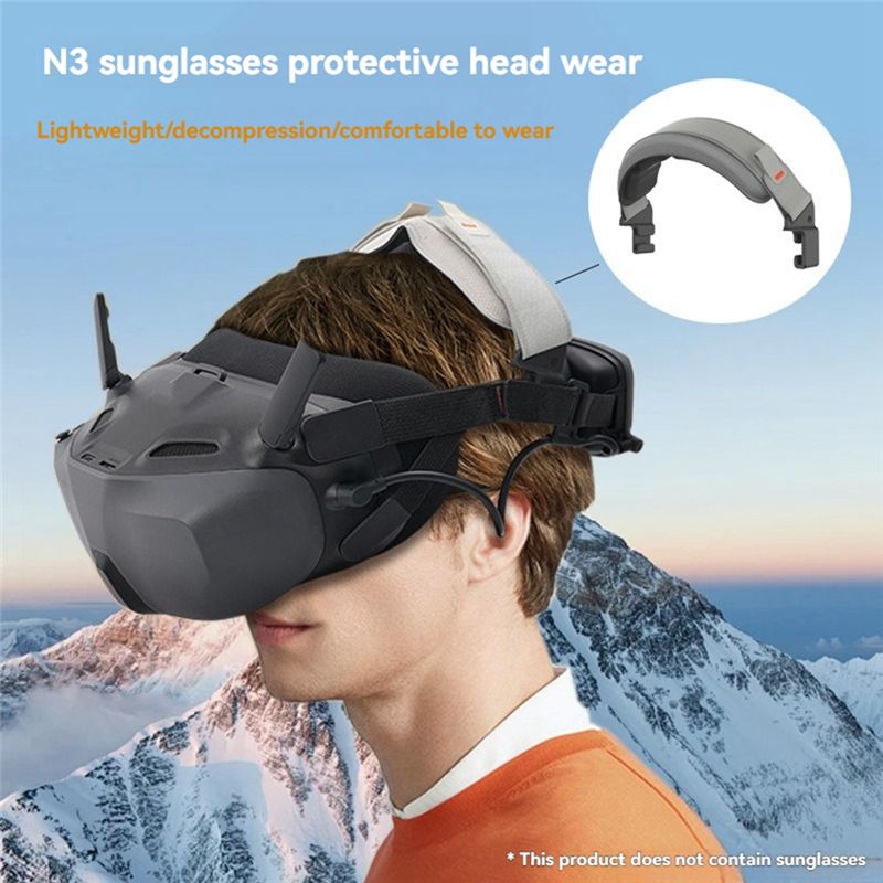 Y44A Auxiliary Headband for DJ - Drone Goggles Dji recension och pris