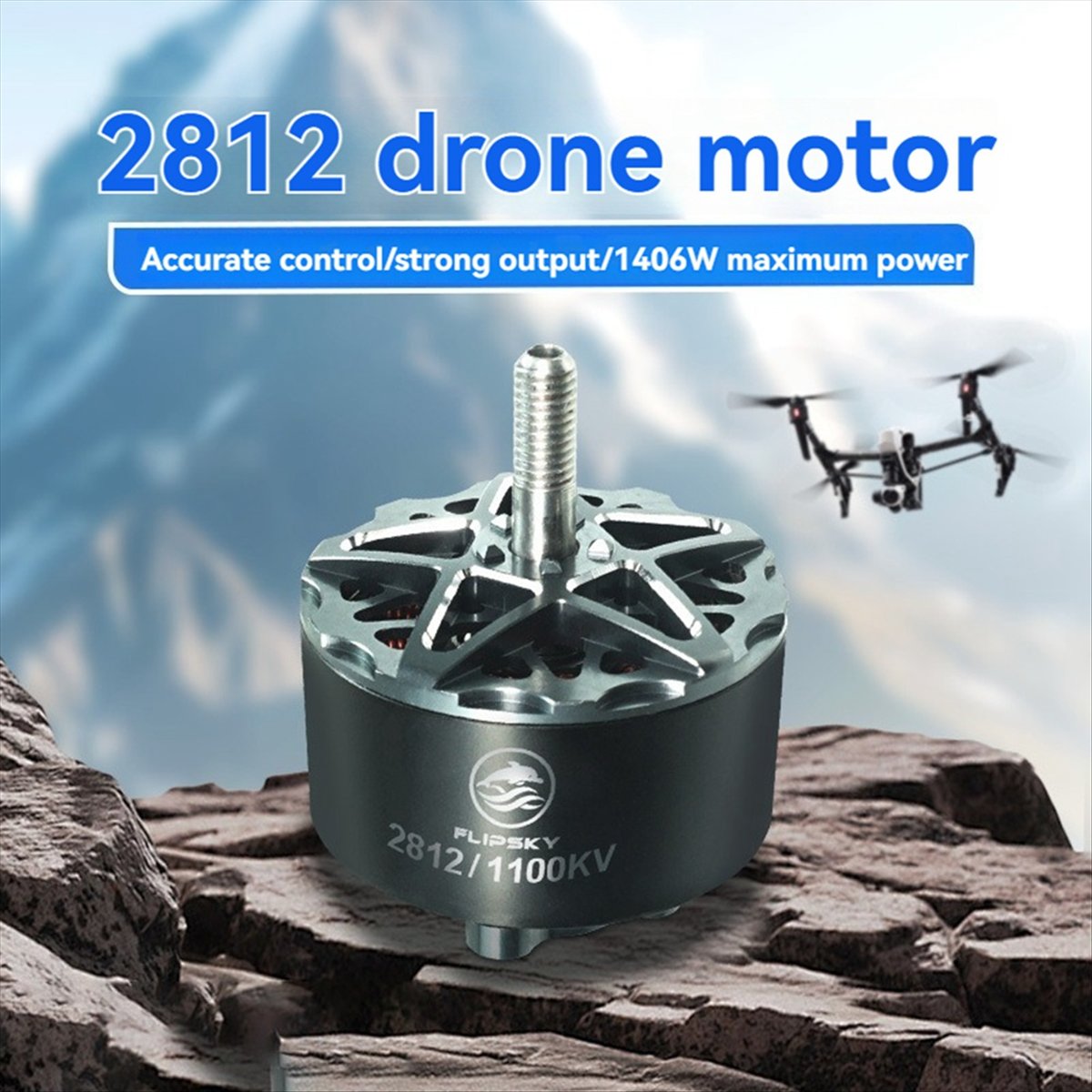 【Motor Parts】 2812 1100KV Brus - Rc Drone recension och pris